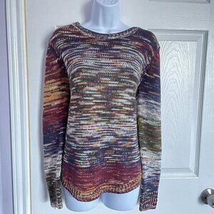 colorful oversized cardigan